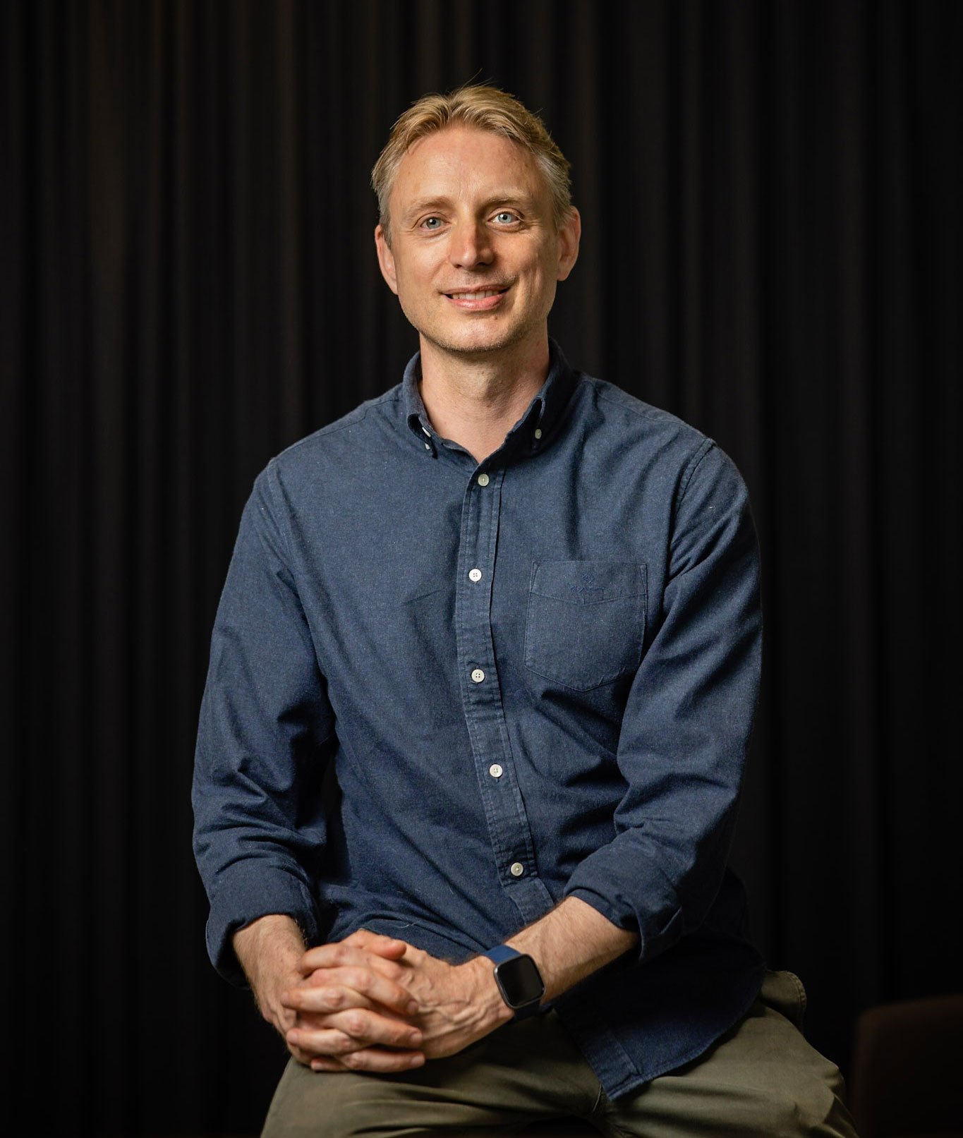 Portret van Justin Norman